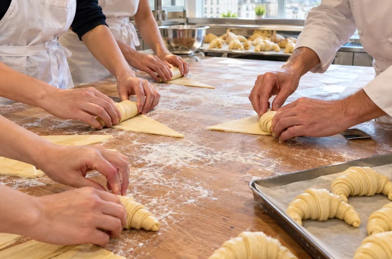 French Croissant Class in the Latin Quarter